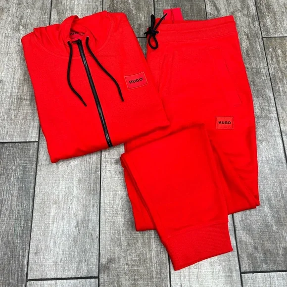 100% Authentic Hugo Boss Men’s Jacket + Pants Set - NWT - Picture 1 of 6